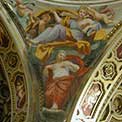 Rome : Church of San Carlo ai Catinari: La Giustizia del Domenichino
