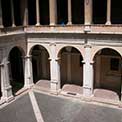 Roma: Chiesa di Santa Maria della Pac: Chiostro del Bramante