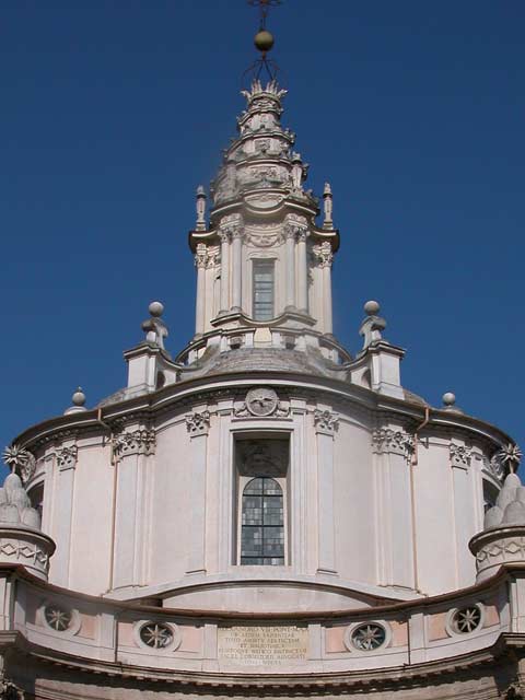 Cupole di Roma: 35 - Chiesa di Sant'Ivo alla Sapienza