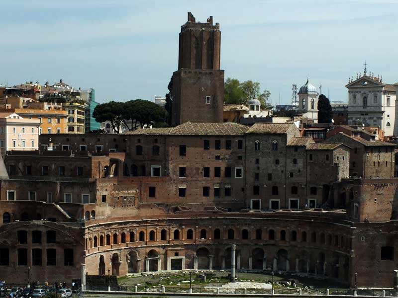 Monumenti di Roma: 31 - Mercati di Traiano