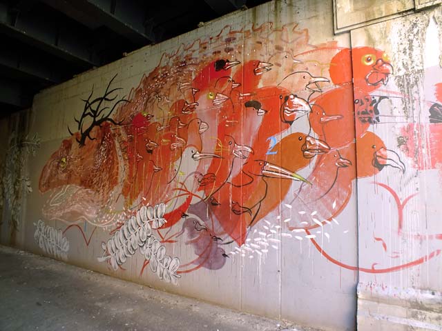 Graffiti  zona Ostiense: 72 - Graffiti Ostiense