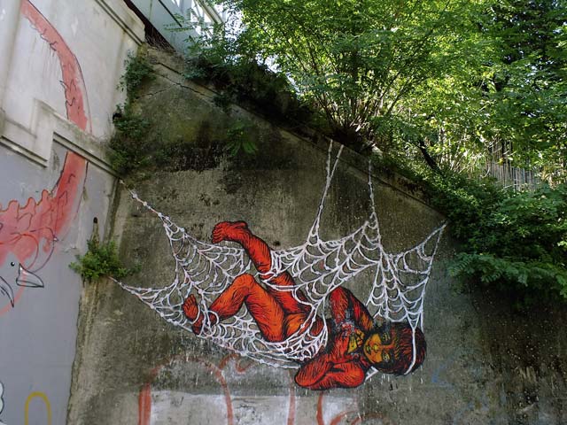Graffiti  zona Ostiense: 73 - Graffiti Ostiense