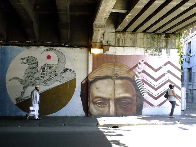 Graffiti  zona Ostiense: 63 - Graffiti Ostiense