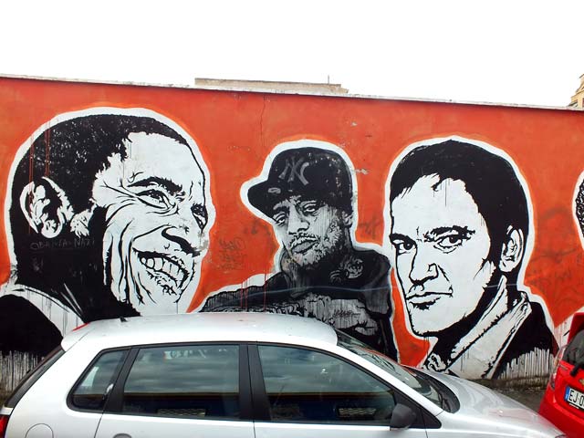 Graffiti  zona Ostiense: 39 - Jb Rock