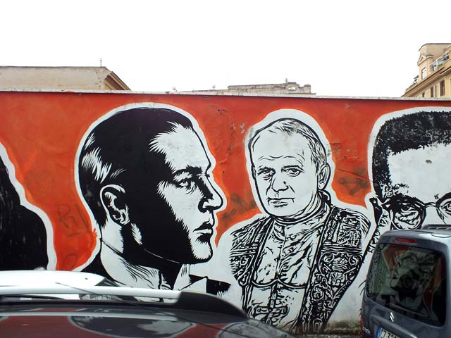 Graffiti  zona Ostiense: 42 - Jb Rock