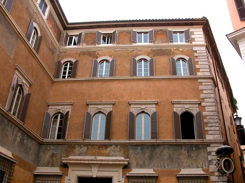 Graffiti Storici di Roma: 22 - Palazzo Ricci