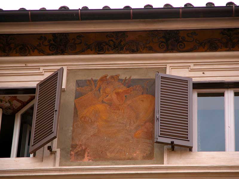 Graffiti Storici di Roma: 24 - Palazzo Ricci