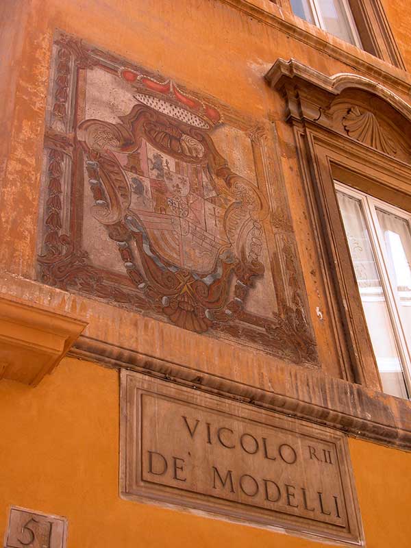 Graffiti Storici di Roma: 46 - Palazzo Storico
