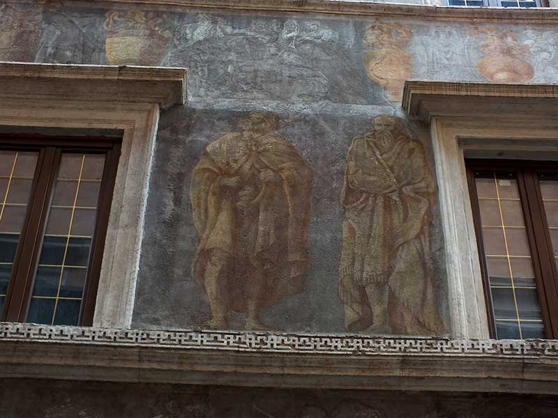 Graffiti Storici di Roma: 10 - Palazzo Milesi