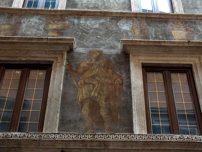 Graffiti Storici di Roma: 9 - Palazzo Milesi