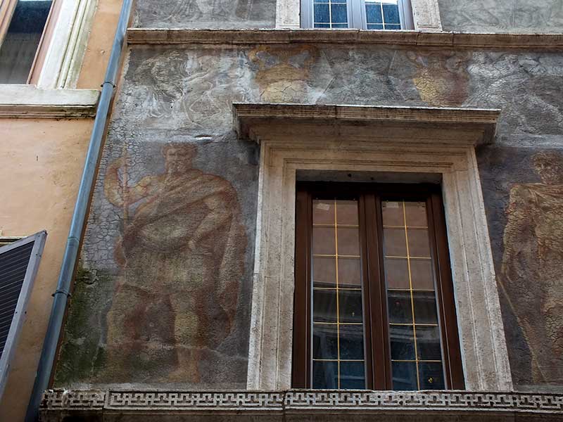 Graffiti Storici di Roma: 6 - Palazzo Milesi