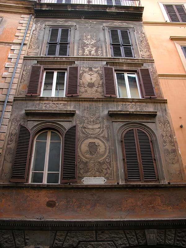 Graffiti Storici di Roma: 35 - Casa Storica