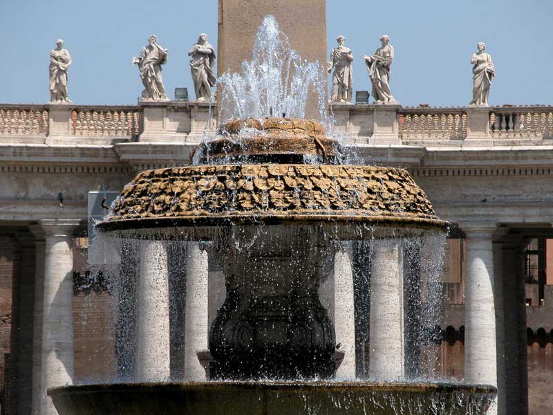 Luoghi di Roma: 13 - Fontana di Piazza San Pietro