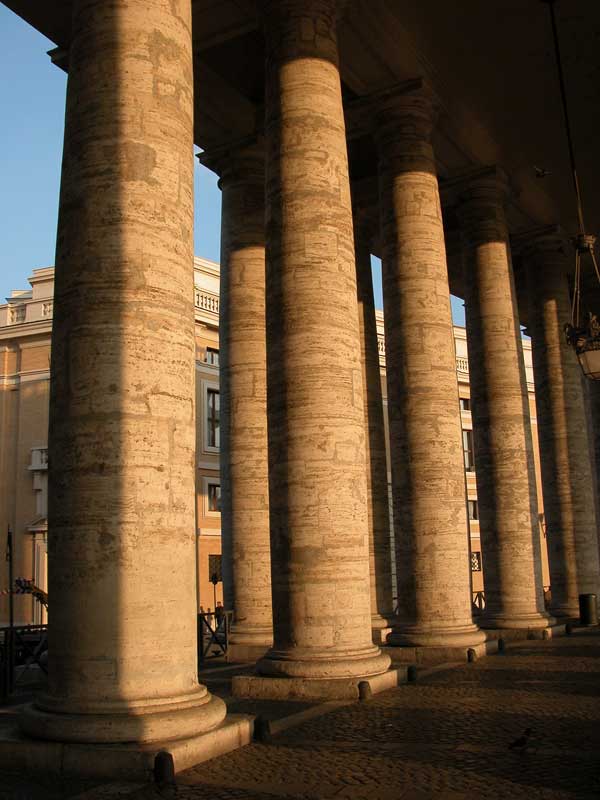 Luoghi di Roma: 11 - Colonnato di San Pietro