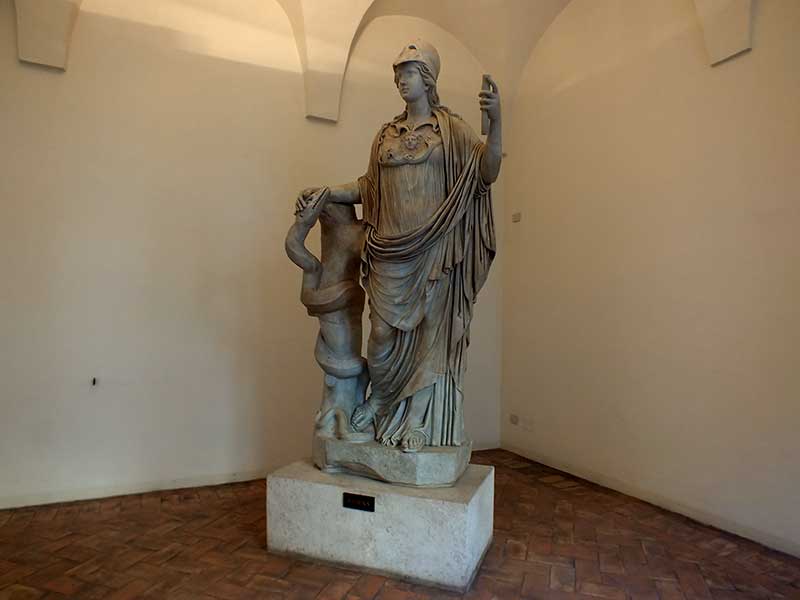 Palazzo Altemps: 23 - Statua di Atena Algardi