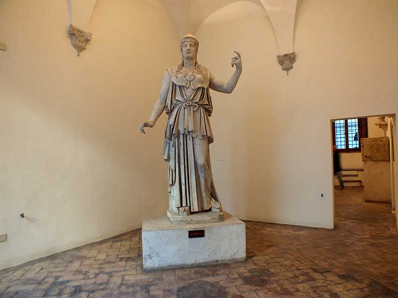 Palazzo Altemps: 24 - Statua di Atena Partenos