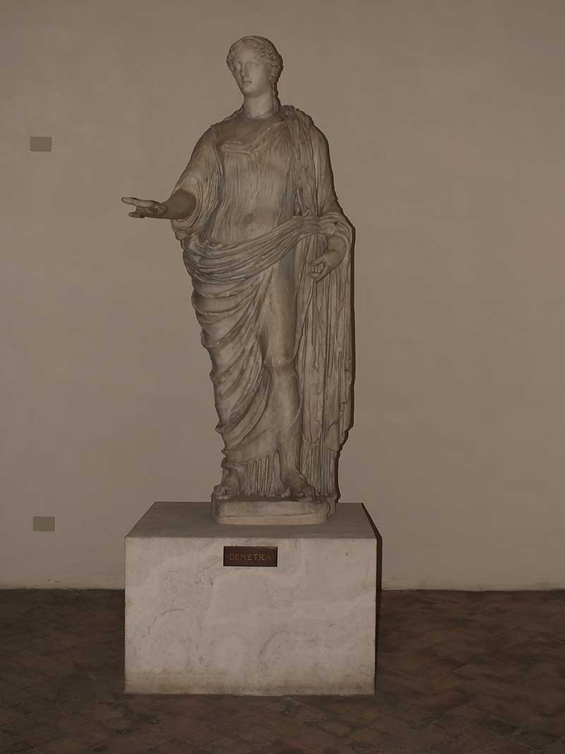 Palazzo Altemps: 17 - Statua di Demetra