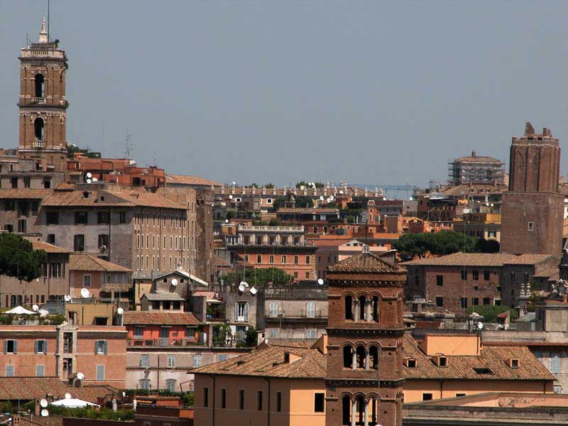 Panorami di Roma: 10 - Panorama Dall'Aventino