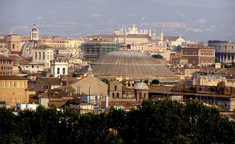 Panorami di Roma: 15 - Panorama Da Castel Sant'Angelo