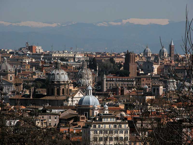 Panorami di Roma: 18 - Panorama Dal Fontanone