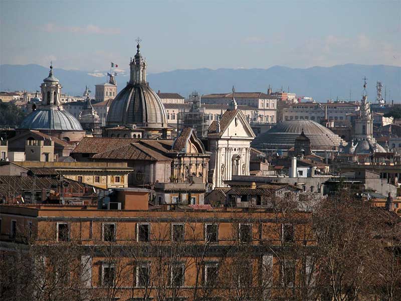 Panorami di Roma: 24 - Panorama Dal Gianicolo