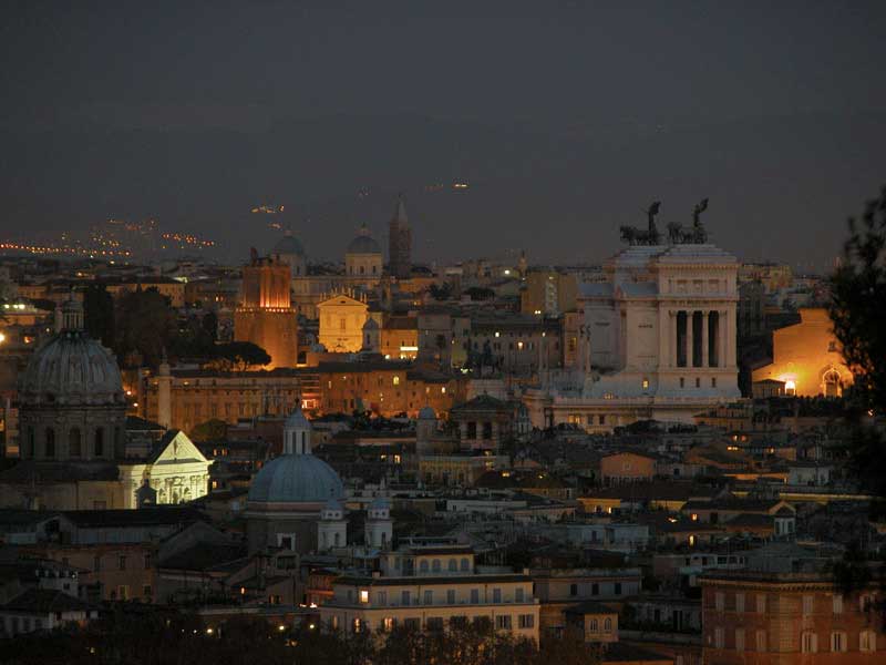 Panorami di Roma: 5 - Panorama dal Gianicolo