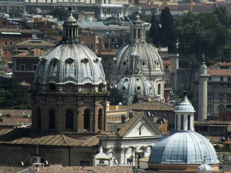 Panorami di Roma: 44 - Panorama dal Gianicolo