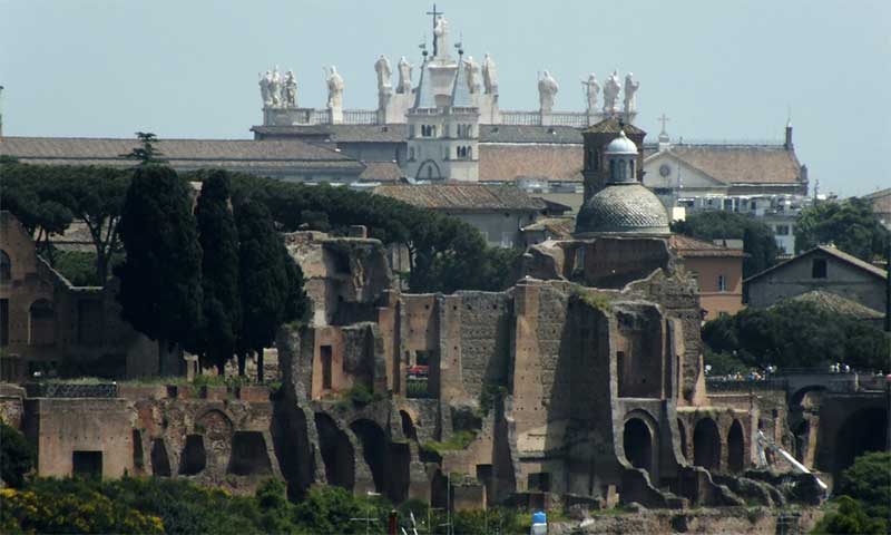 Panorami di Roma: 19 - Panorama Dal Gianicolo