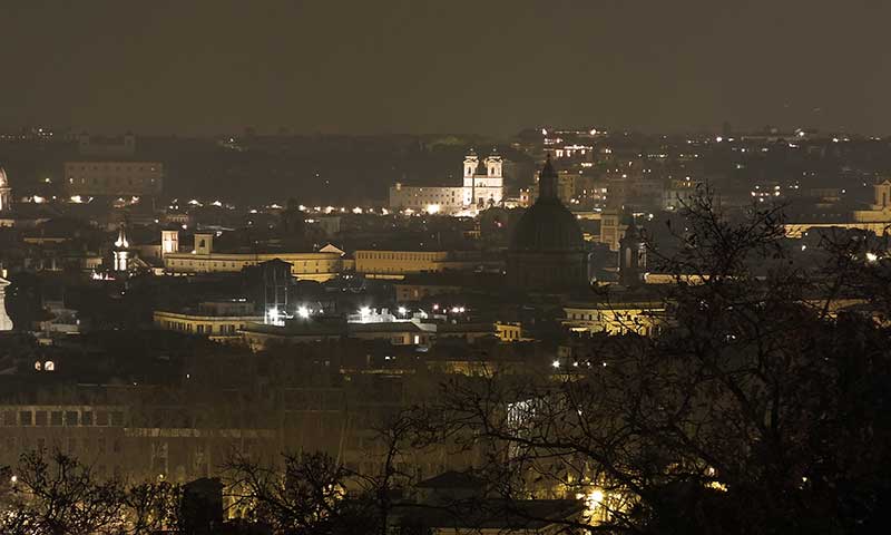 Panorami di Roma: 6 - Panorama Dal Gianicolo