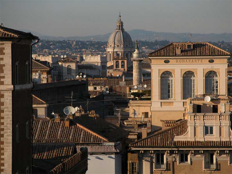 Panorami di Roma: 38 - Panorama dal Vittoriano