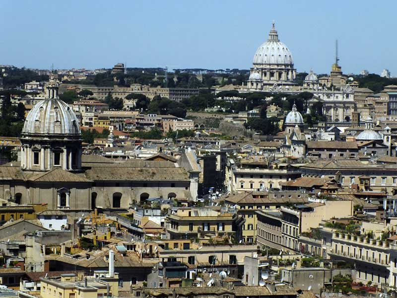 Panorami di Roma: 31 - Panorama dal Vittoriano