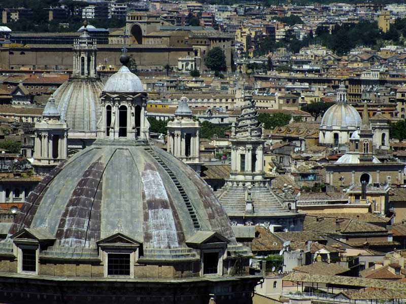 Panorami di Roma: 25 - Panorama Dal Vittoriano