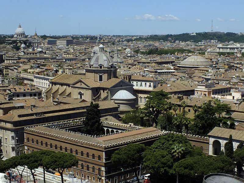 Panorami di Roma: 26 - Panorama Dal Vittoriano