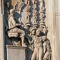 Arco di Costantino a Roma: Rilievi dell'età di Marco Aurelio