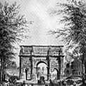 Arco di Costantino: Litografia del 1870