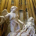 Bernini:  Chiesa di Santa Maria della Vittoria: Statua dell'Estasi di Santa Teresa d'Avila