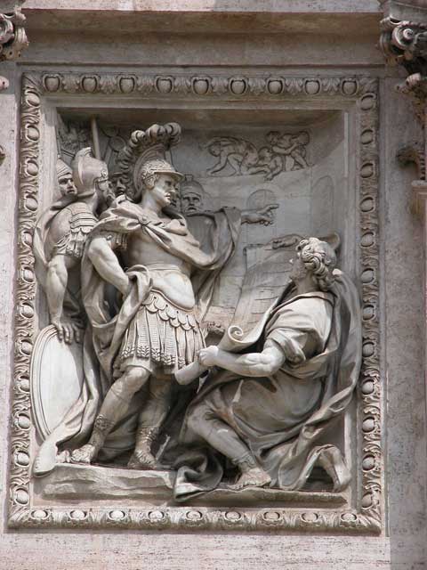 Fontana di Trevi: 9 - Marco Vipsanio Agrippa