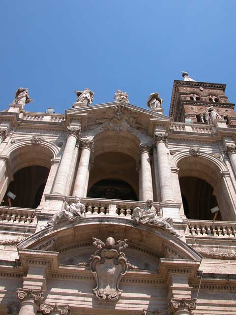 Basilica di Santa Maria Maggiore: 6 - Facciata su Piazza Santa Maria Maggiore