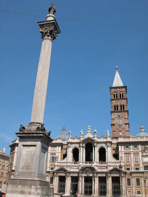 Basilica di Santa Maria Maggiore: 1 - Piazza Santa Maria Maggiore
