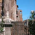 Mura Serviane al Tempio della Fortuna Virile a Roma