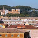 Panorama dall'Aventino: Veduta verso il Gianicolo