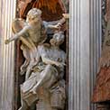 BerniniChiesa di Santa Maria del Popolo: Statua di Abacus e l'Angelo