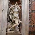 Bernini: Chiesa di Santa Maria del Popolo: Statua di Daniele
