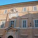 Bernini: Palazzo di Propaganda Fide: Facciata su Piazza di Spagna