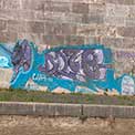 Roma Graffiti sui Muraglioni del Tevere