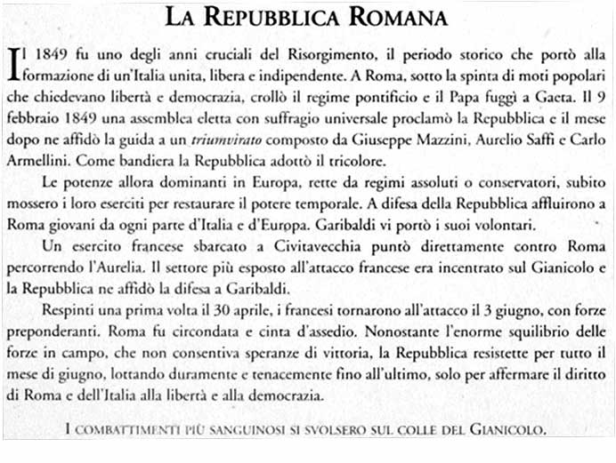 La Costituzione della Repubblica Romana del 1849