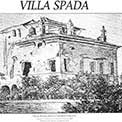Villa Spada dopo i combattimenti