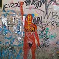 Stencil a Trastevere