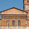 Roma:  Chiesa di Santa Maria in Trastevere