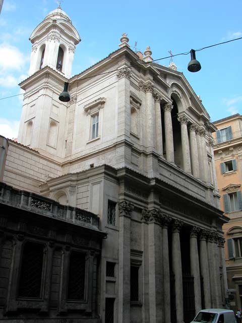 Via del Corso: 7 - Chiesa di Santa Maria in Via Lata